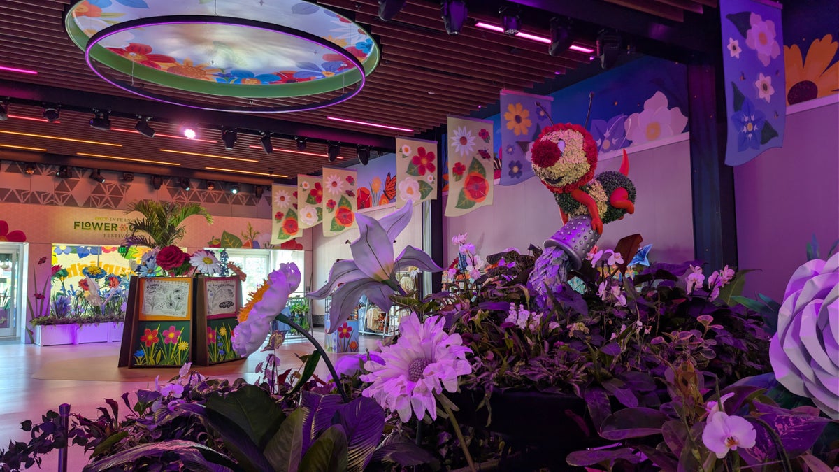 2026 EPCOT International Flower & Garden Festival CommuniCore Hall festival exhibit