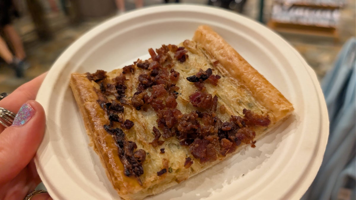 2026 EPCOT International Flower & Garden Festival French onion tart