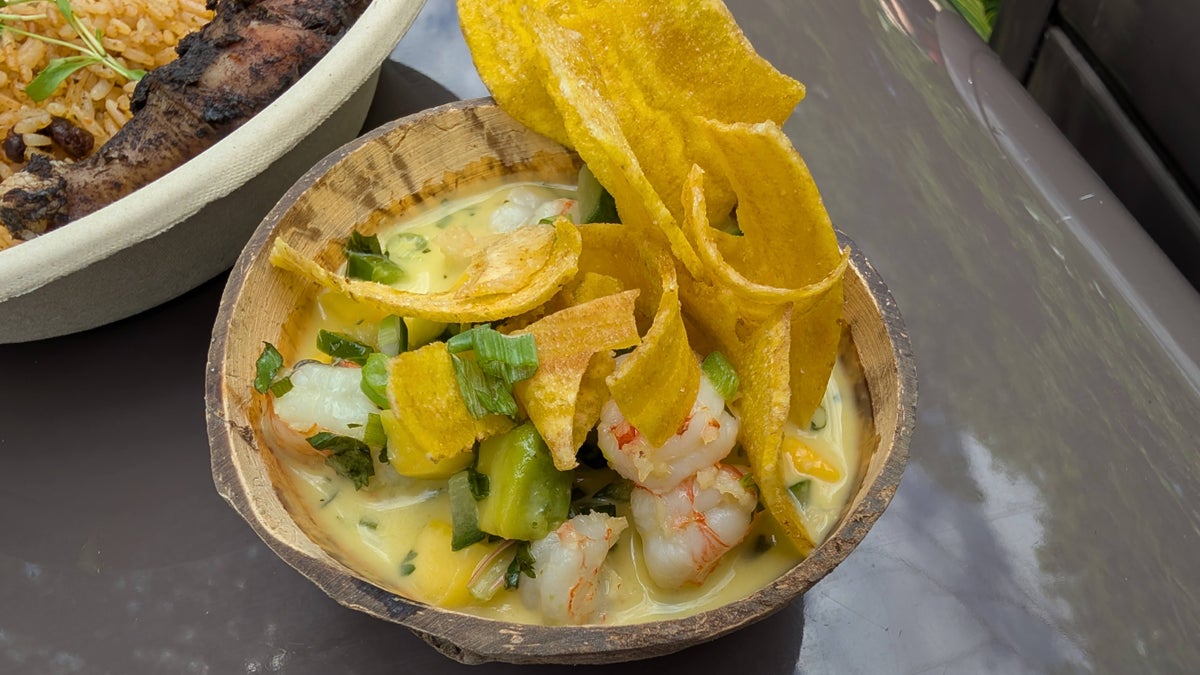 2026 EPCOT International Flower & Garden Festival La Isla Fresca ceviche