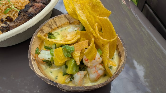 2026 EPCOT International Flower & Garden Festival La Isla Fresca ceviche