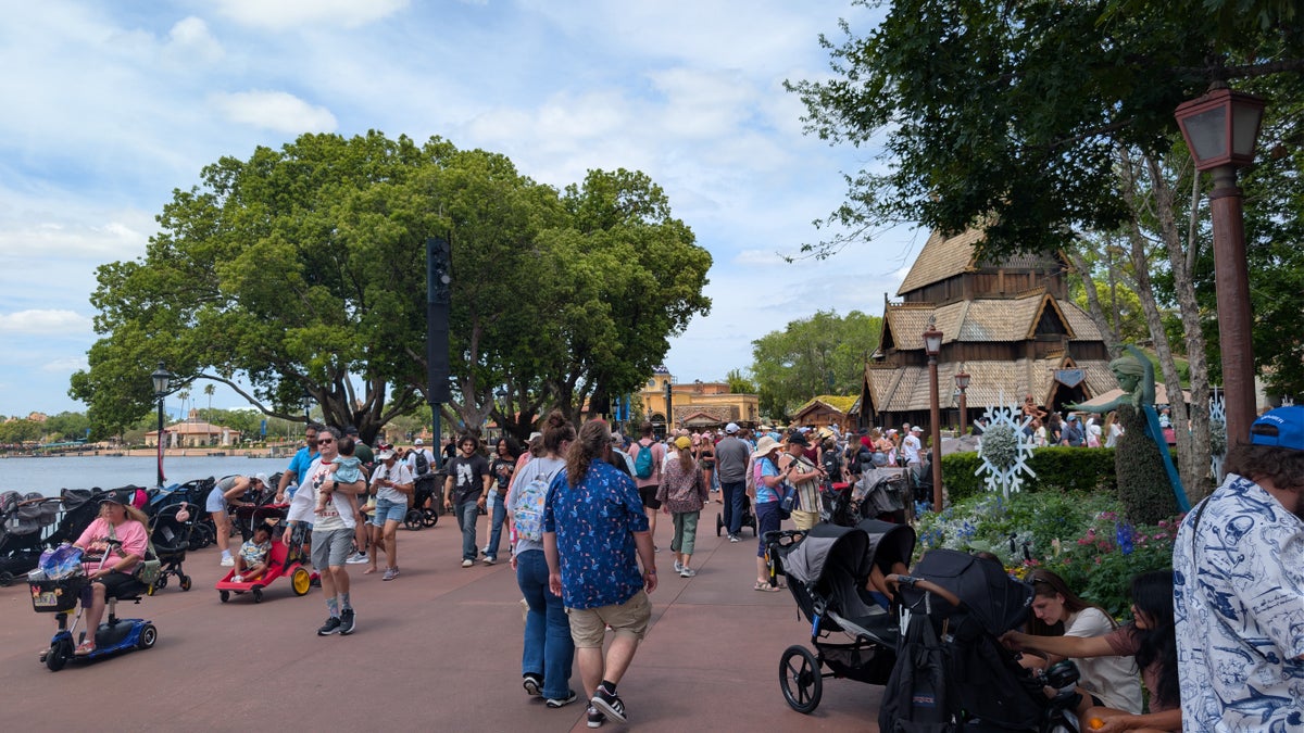 2026 EPCOT International Flower & Garden Festival crowd