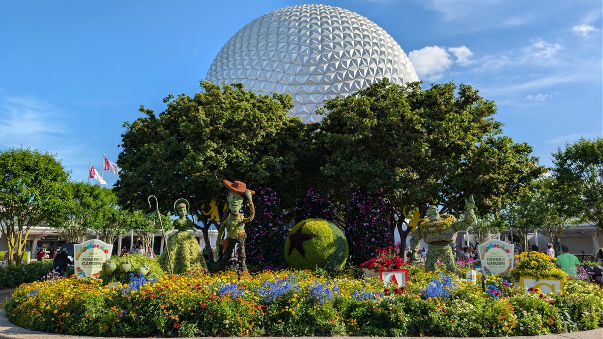 2026 EPCOT International Flower & Garden Festival entrance