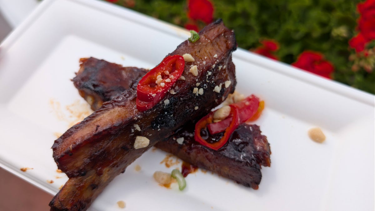 2026 EPCOT International Flower & Garden Festival miso glazed ribs