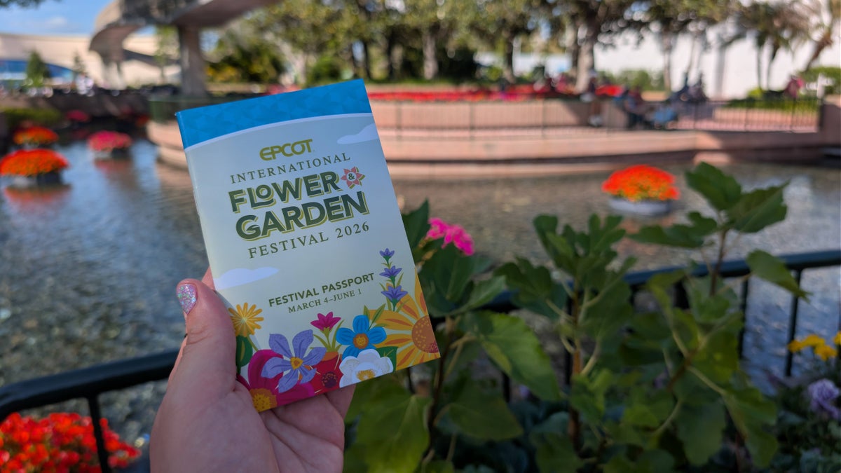 2026 EPCOT International Flower & Garden Festival passport