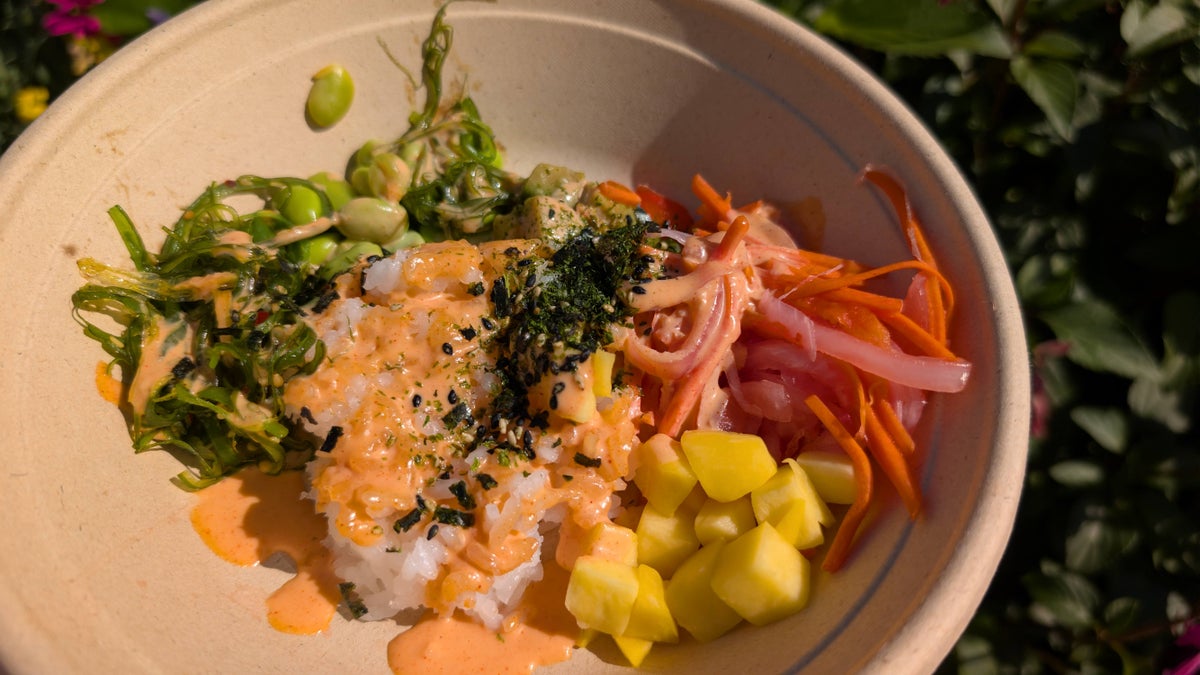 2026 EPCOT International Flower & Garden Festival tuna poke bowl
