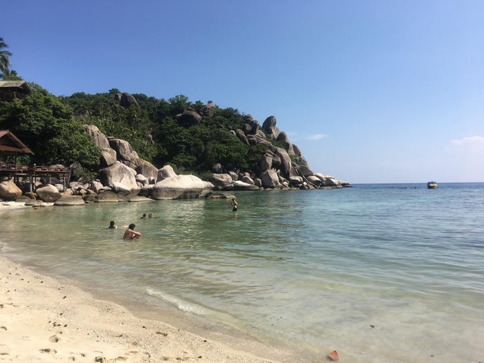 A beach in Thailand A beach in Thailand