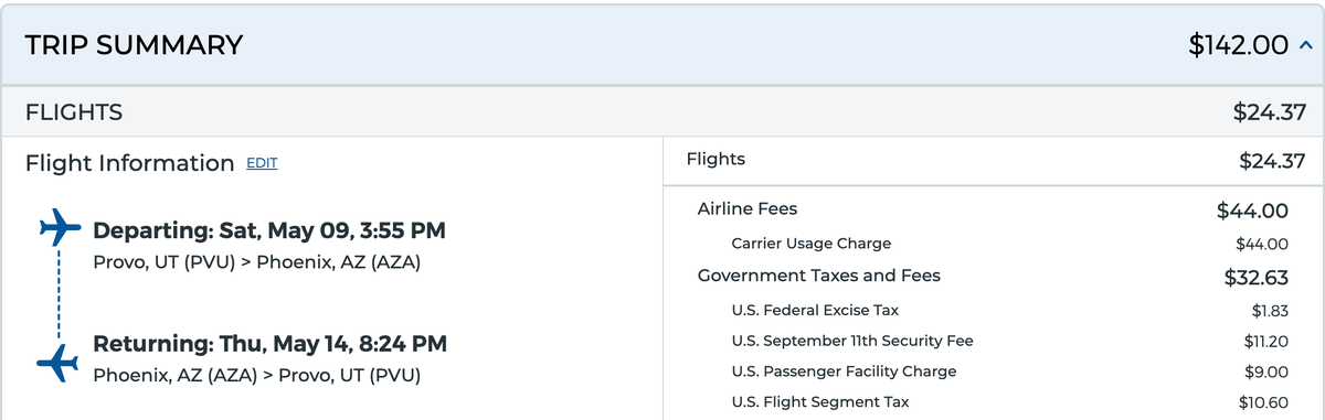 Allegiant Flight Booking