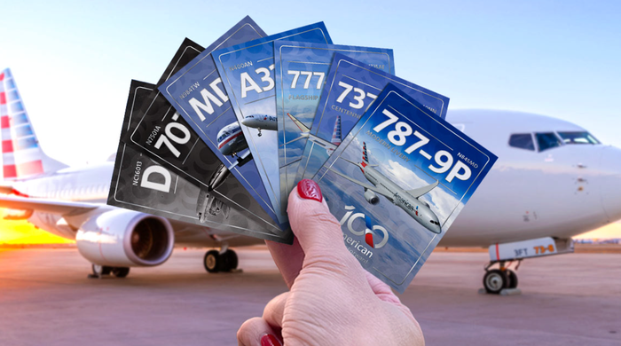 American Airlines Trading Cards Are Coming — But There’s Already a Twist
