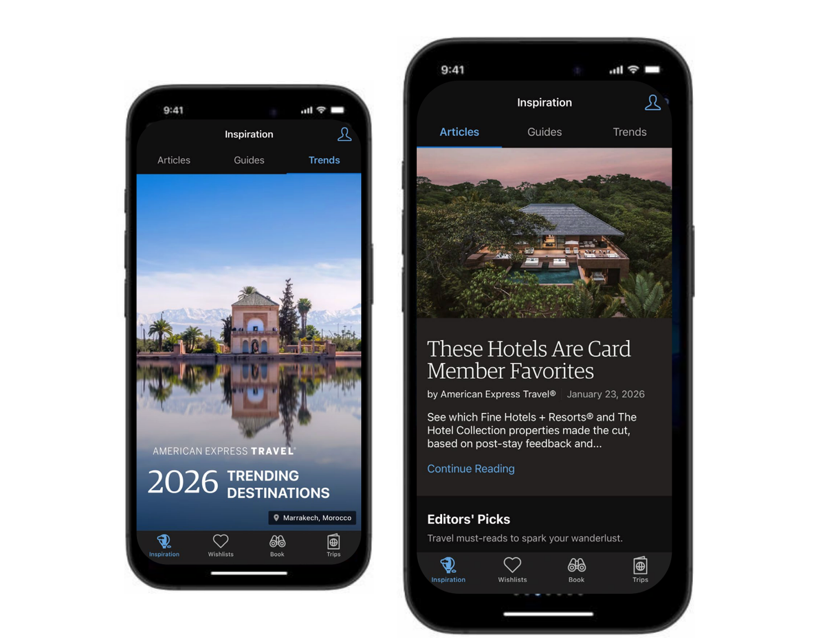 Amex Travel App