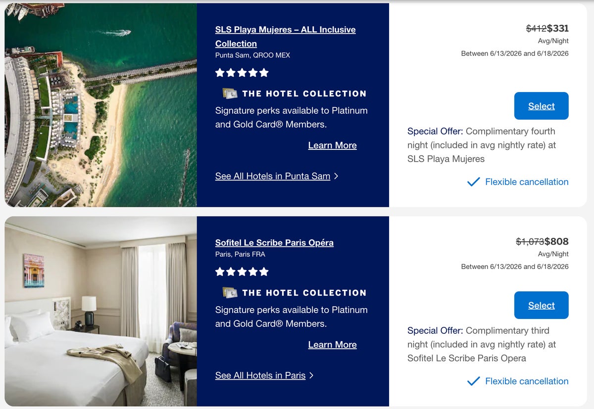 Amex Travel THC offer extra night Amex Travel THC offer extra night