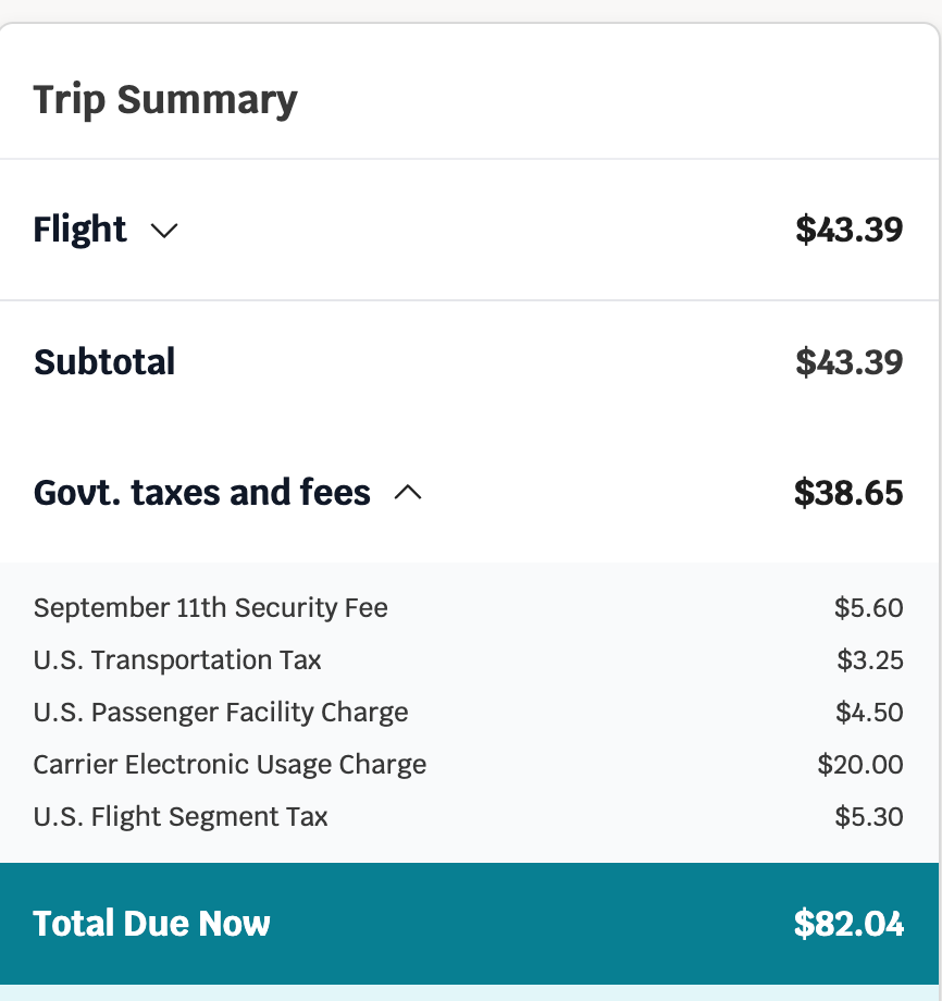 Avelo Airlines Charge