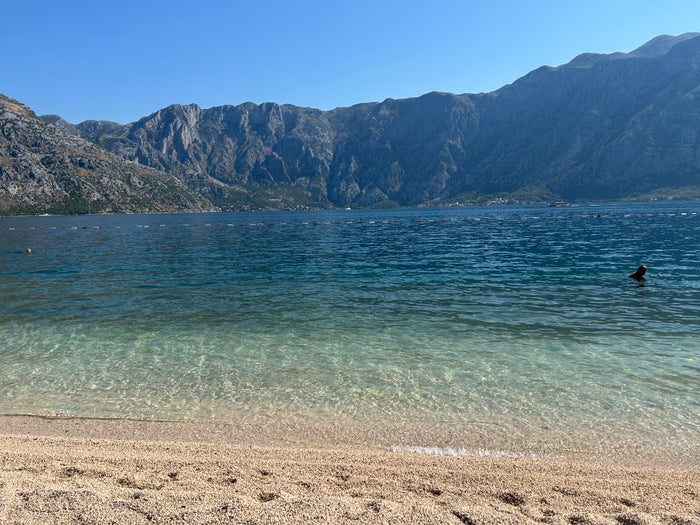 Beach at Hyatt Regency Kotor Bay