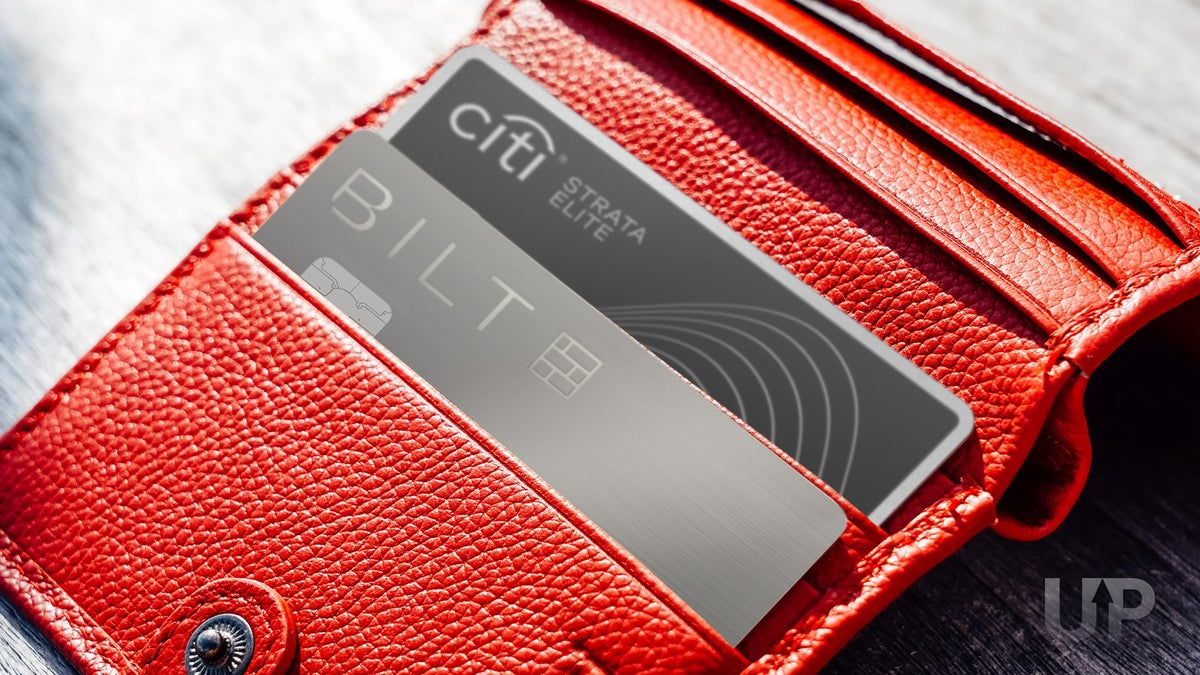 Bilt Palladium Card Citi Strata Elite Card red wallet Upgraded Points LLC