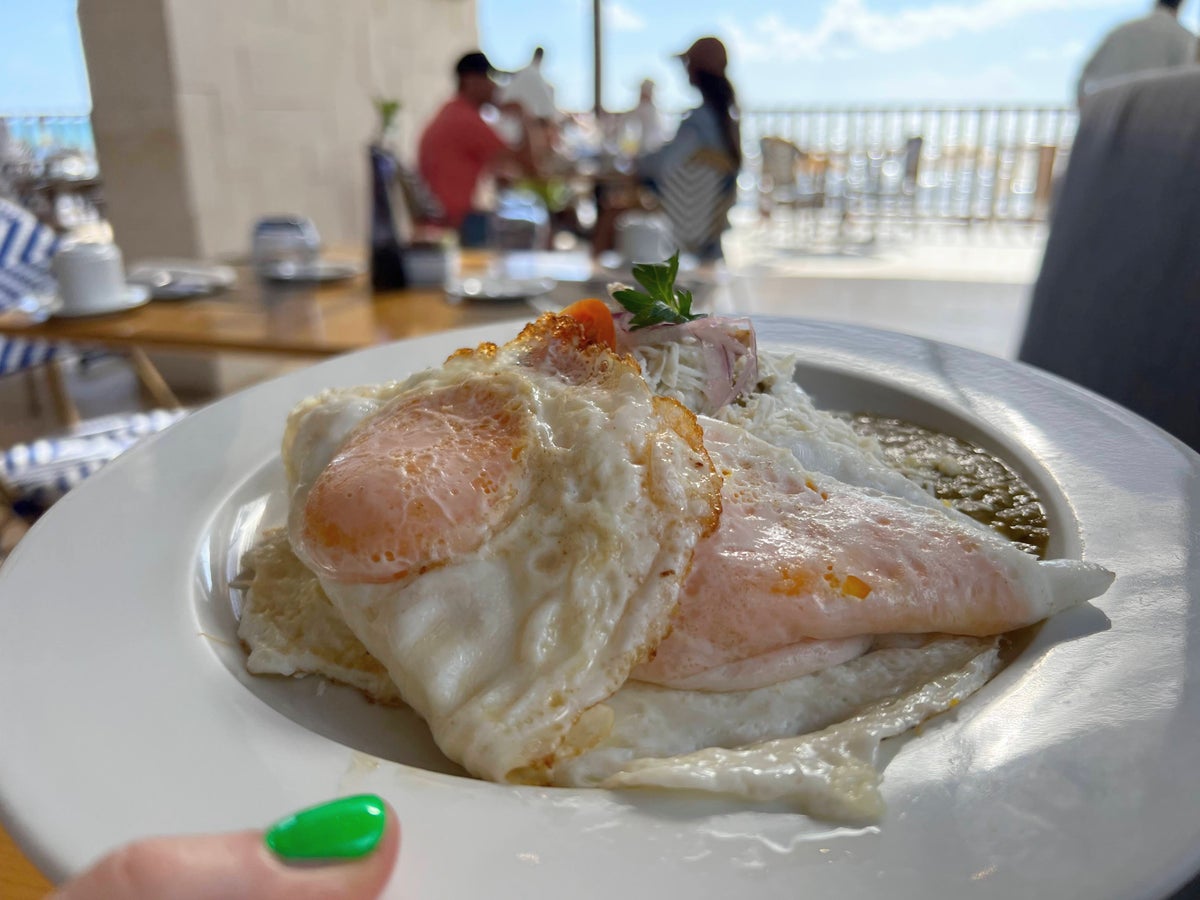 Breakfast at Blue Water Grill Dreams Sapphire