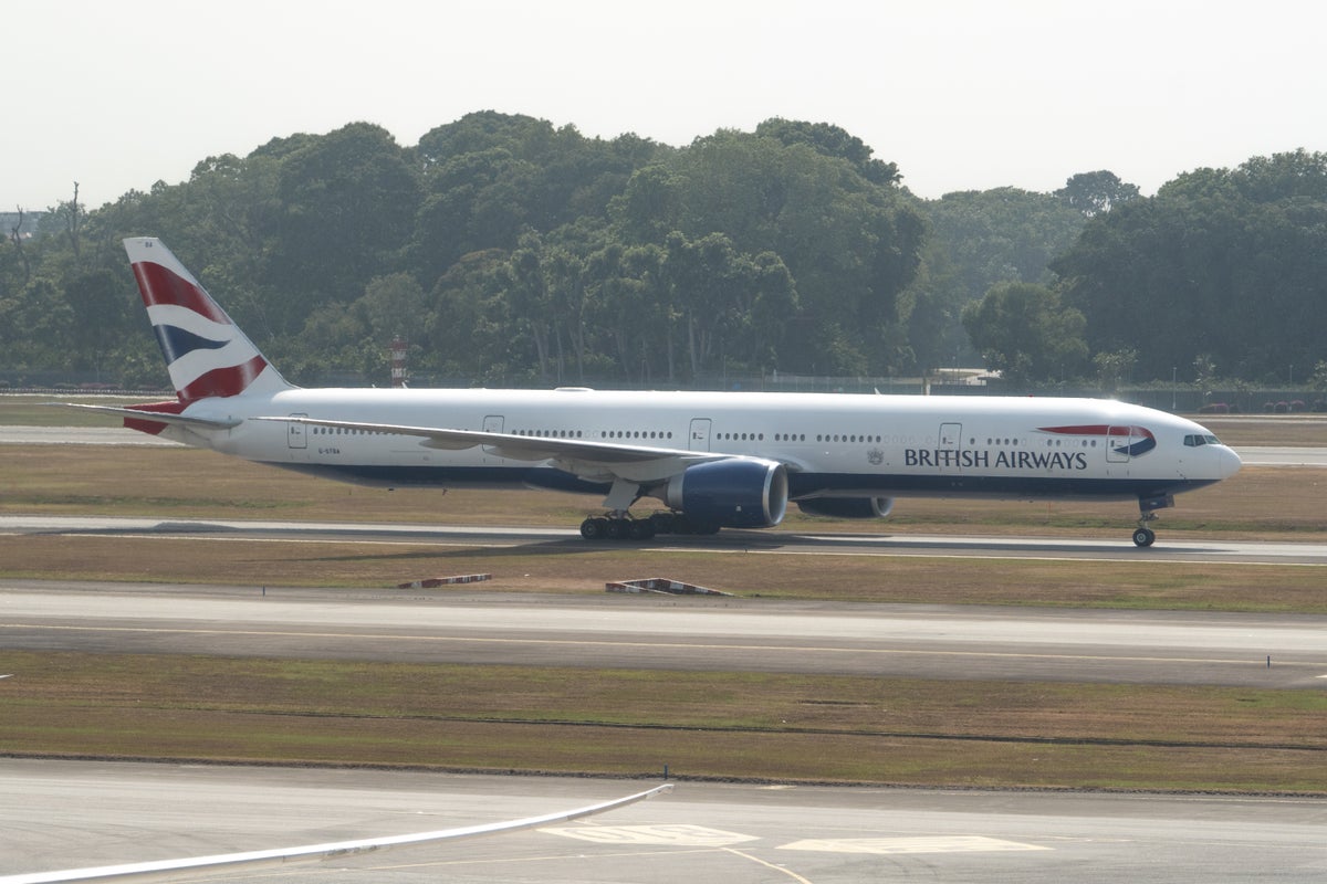 British Airways Boeing 777 300er SIN