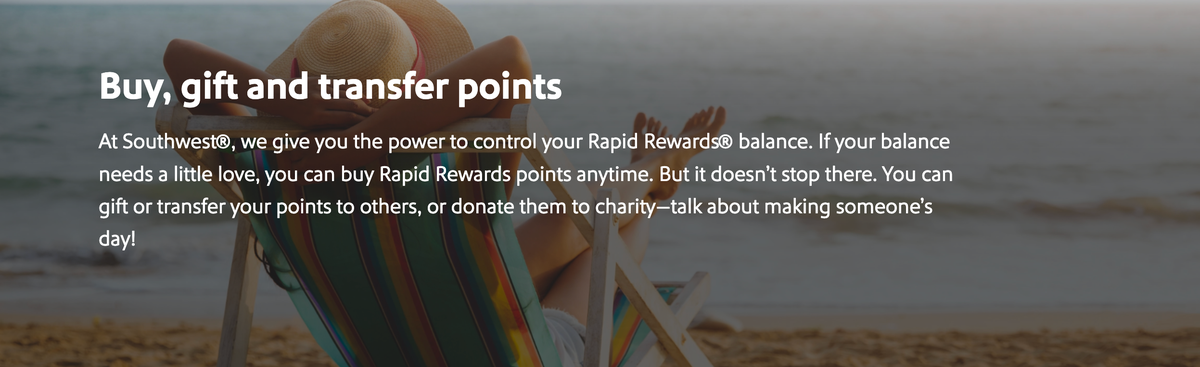 Buy Southwest Points