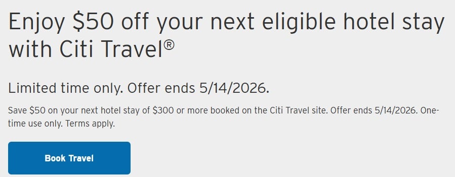 Citi Travel Deal