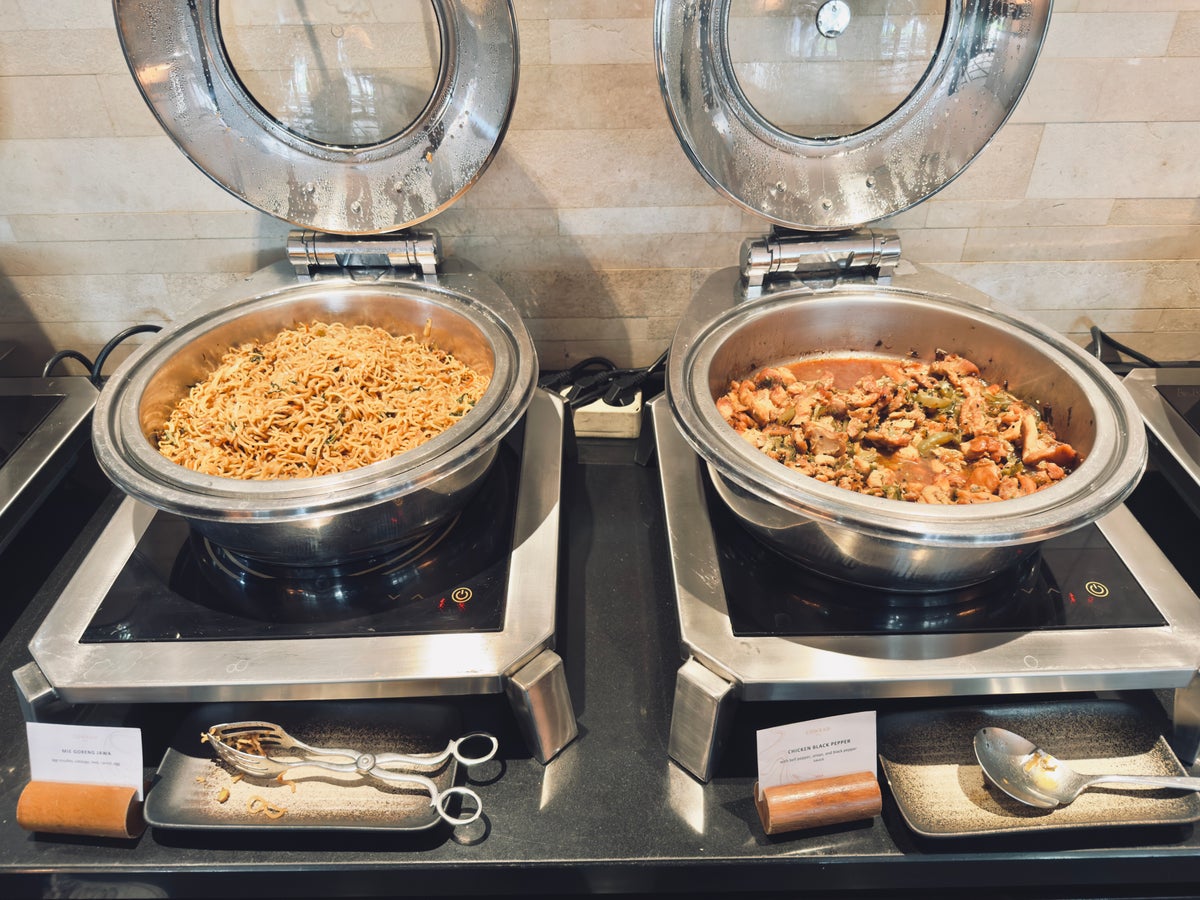 Conrad Bali breakfast Indonesian food