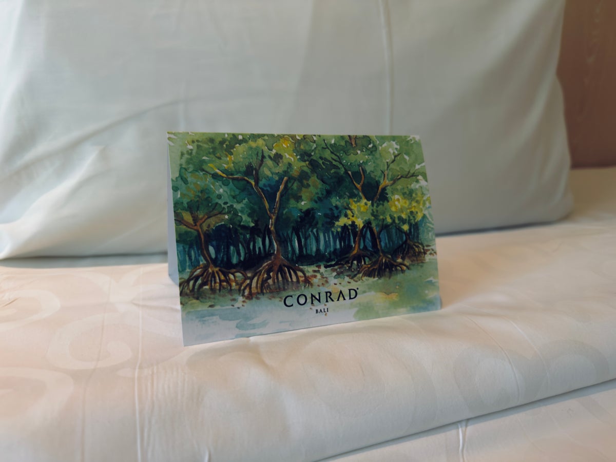Conrad Bali card