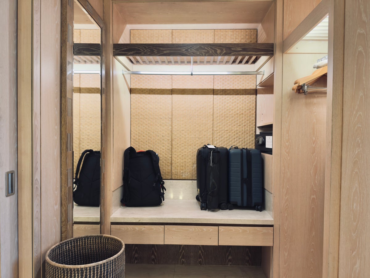 Conrad Bali closet storage