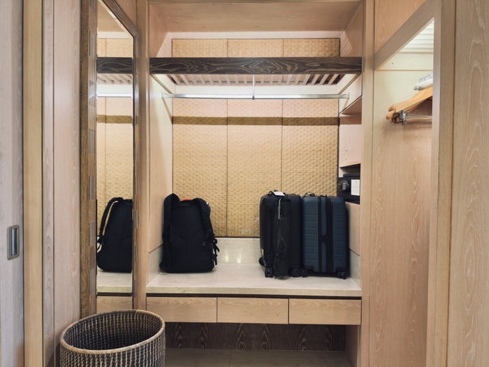 Conrad Bali closet storage