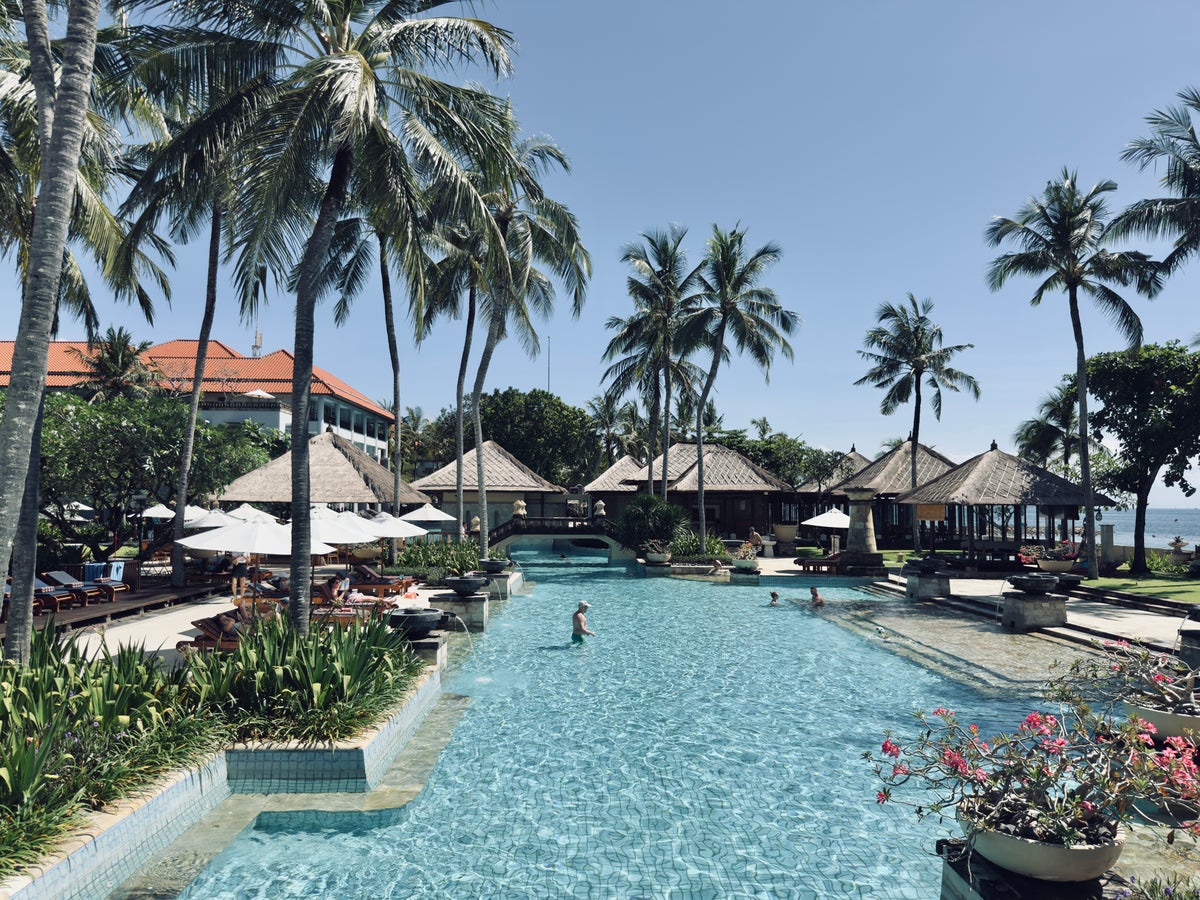 Conrad Bali pool wide