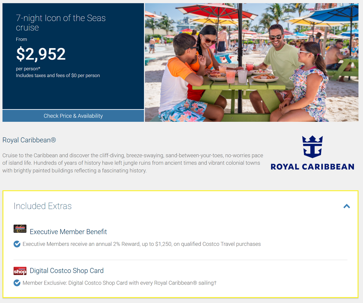 Costco Travel membership