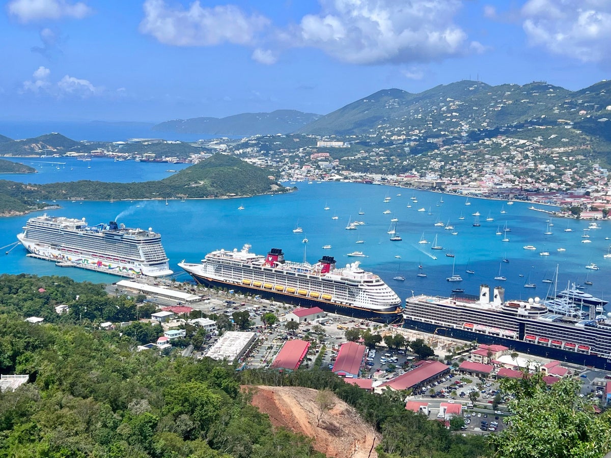 Cruise ships St. Thomas USVI Cruise ships St. Thomas USVI