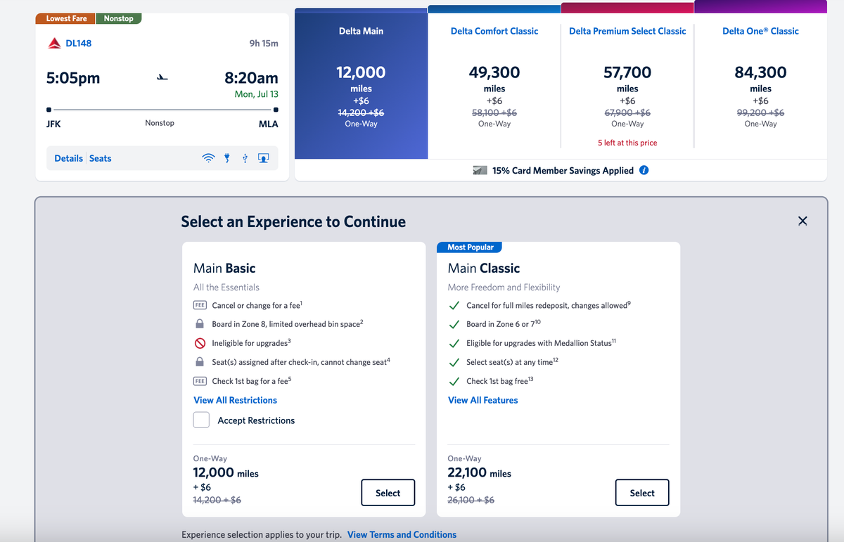 Delta JFK Malta Award Deal Delta JFK Malta Award Deal