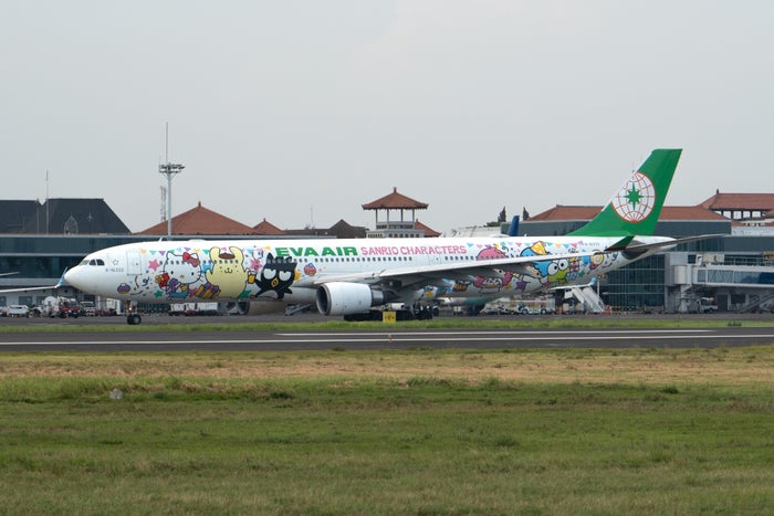 EVA Air A330 Sanrio characters livery