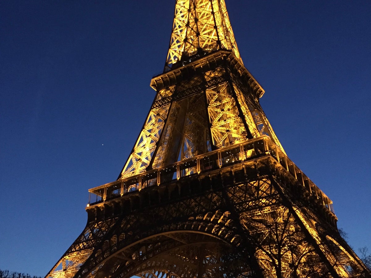 Eiffel Tower Night Juan Ruiz