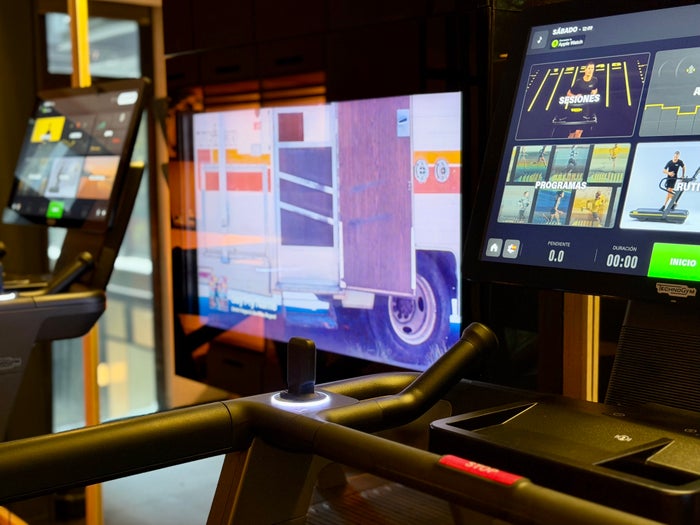 Hyatt Click Clack Medellin gym treadmills