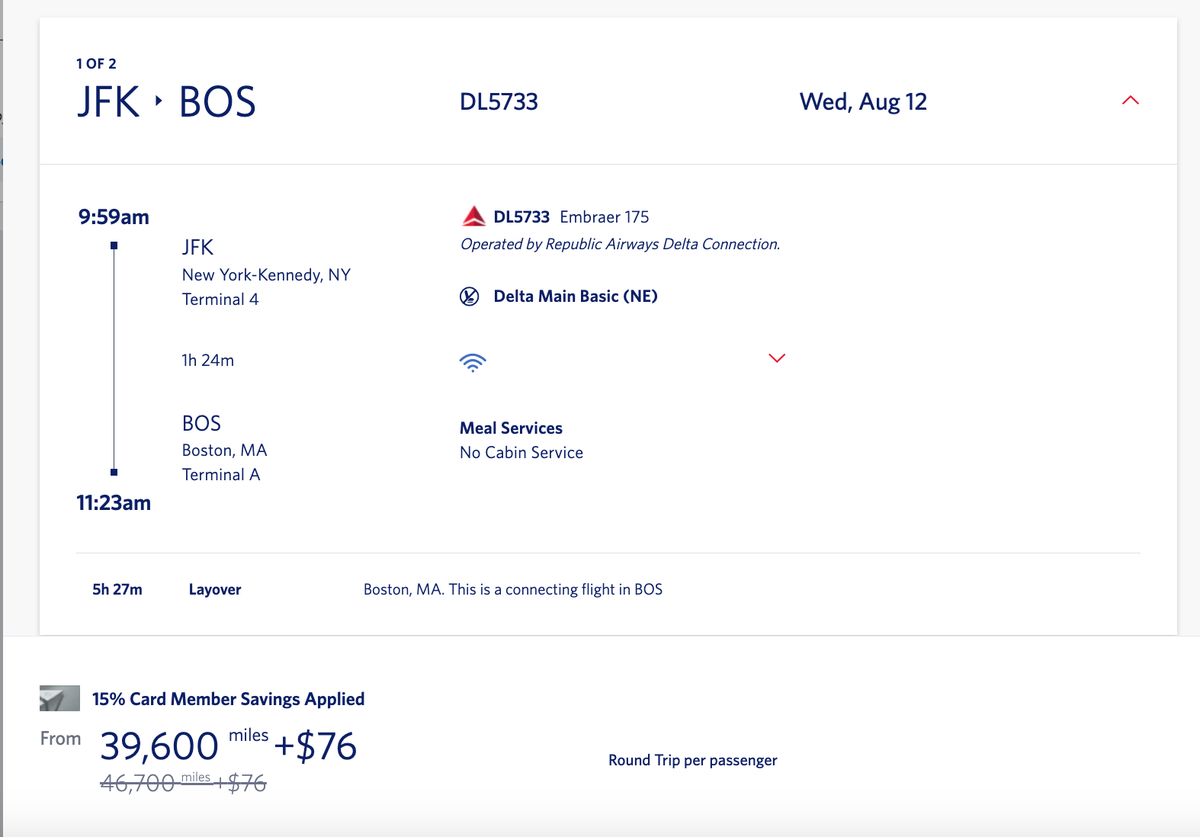 JFK FCO Award Deal Delta JFK FCO Award Deal Delta