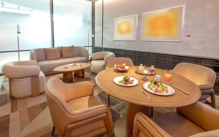 Korean Air first class lounge suite Korean Air first class lounge suite
