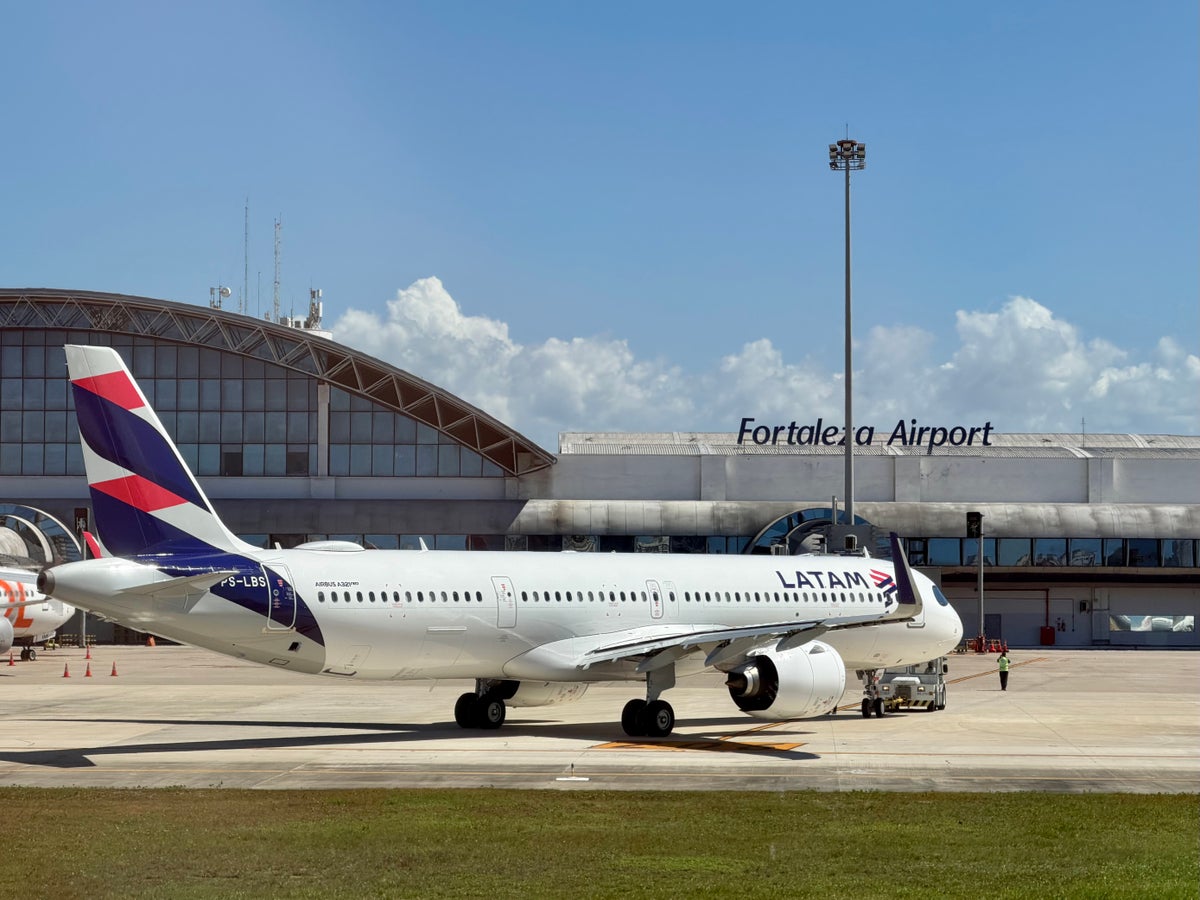 LATAM Airlines Airbus A321neo at Fortaleza FOR Airport Brazil