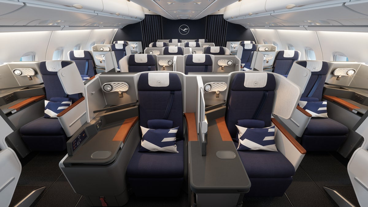 Lufthansa new business class A380 retrofit