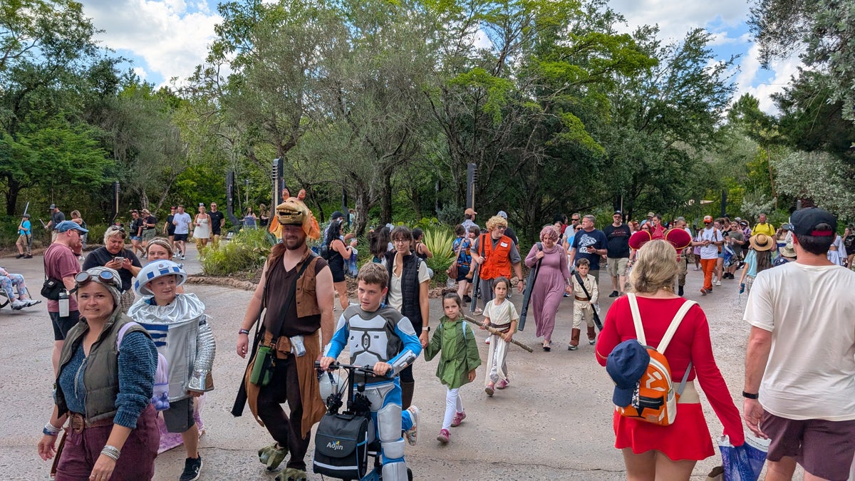 May the Fourth cosplay at Hollywood Studios