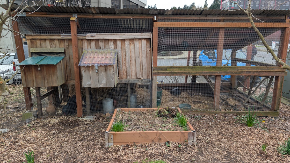 McMenamins Anderson School Hotel chicken coop