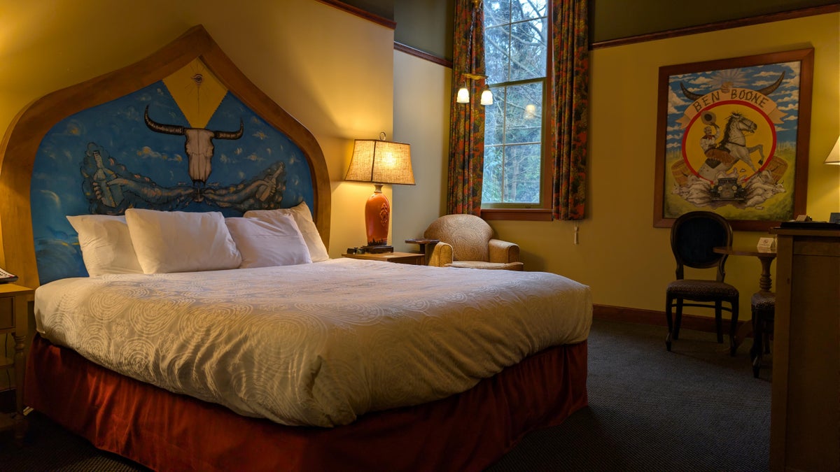 McMenamins Anderson School Hotel guest room Ben Boone