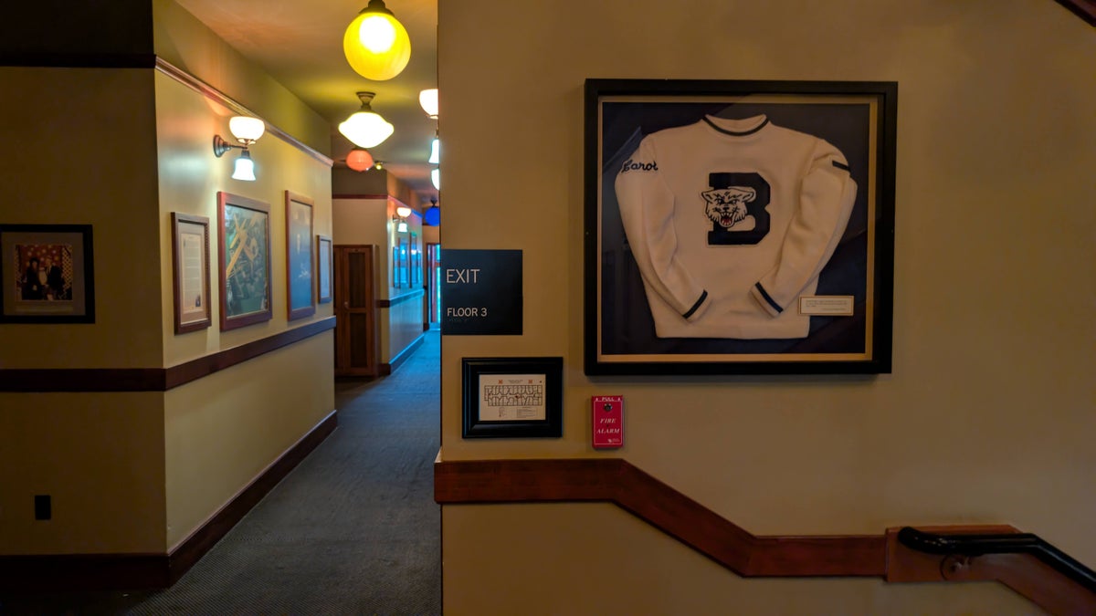 McMenamins Anderson School Hotel school memorabilia