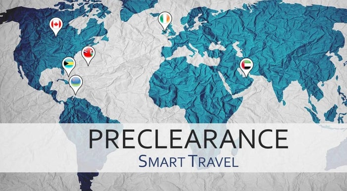 Preclearance Banner Preclearance Banner