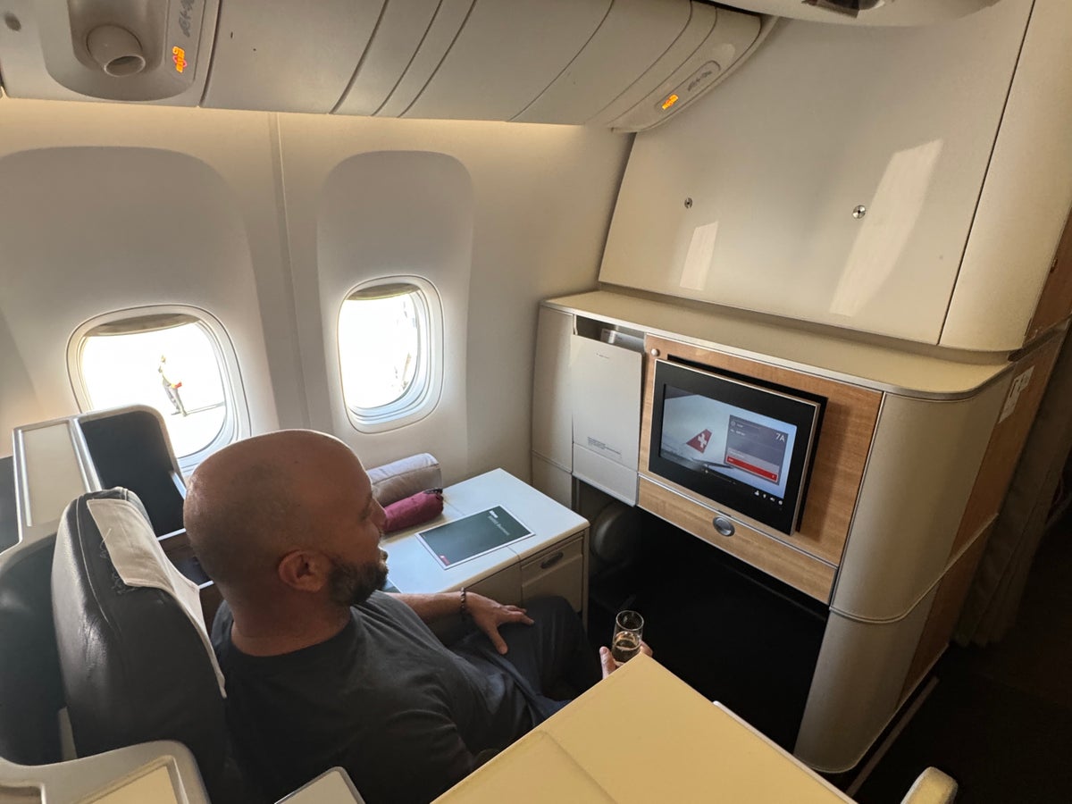 Swiss Airlines Business Class Juan Ruiz