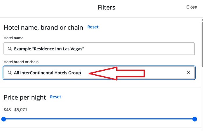 The Edit IHG Booking