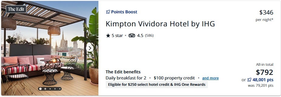 The Edit IHG Kimpton Vividora Hotel Barcelona Booking