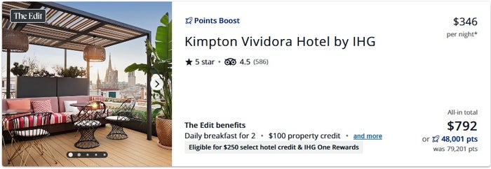 The Edit IHG Kimpton Vividora Hotel Barcelona Booking