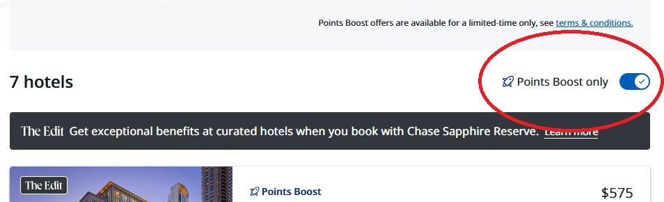 The Edit IHG Select Points Boost