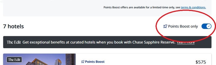 The Edit IHG Select Points Boost