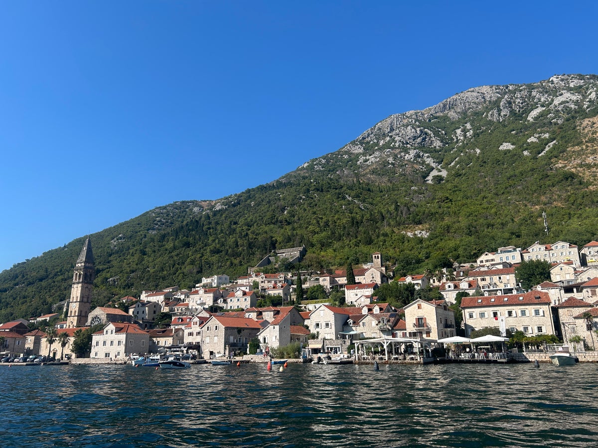 Village in Kotor Bay