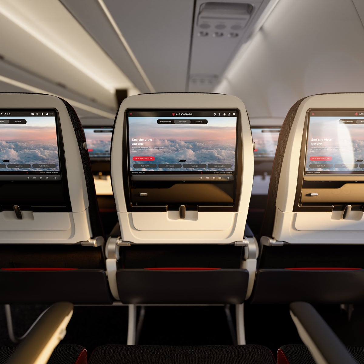 Airbus 321XLR Air Canada Economy Seats