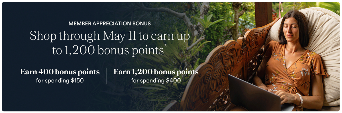 Alaska Member Appreciation Portal Bonus May 2026